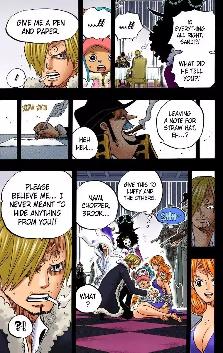 One Piece - Digital Colored Comics Chapter 813 11